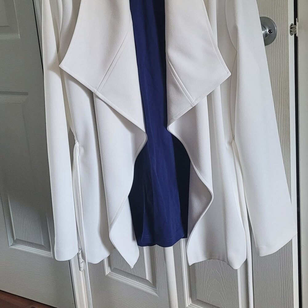 Joseph Ribkoff White Blazer - Picture 2 of 9